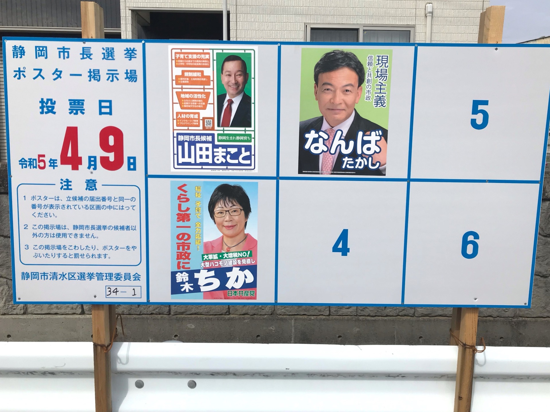 静岡・浜松市長選も県議選も過去最低の投票率　市区町別の上位と下位は？